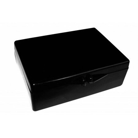 Gary Plastic Mini-Blotting Containers, Black, 5.4x4.1x2.0, 6/PK 248709B